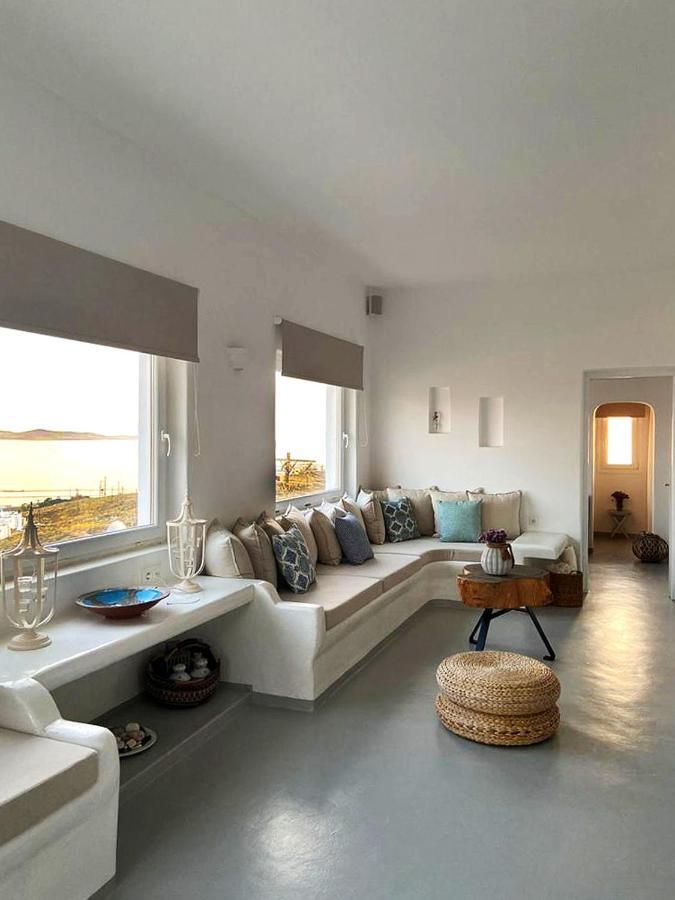 Elisseos Luxury Mykonos Villa With Private Pool & Deluxe Studios Mykonos Town Extérieur photo