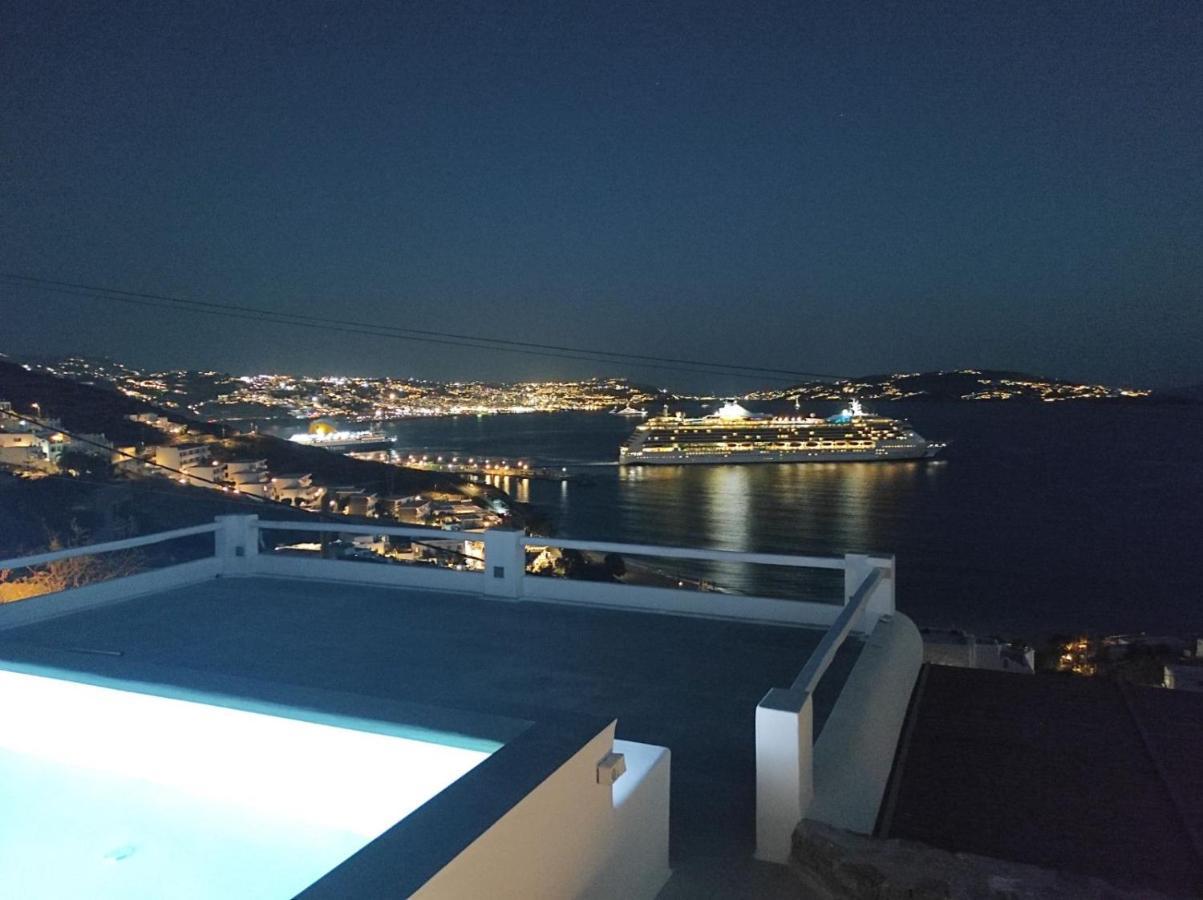 Elisseos Luxury Mykonos Villa With Private Pool & Deluxe Studios Mykonos Town Extérieur photo