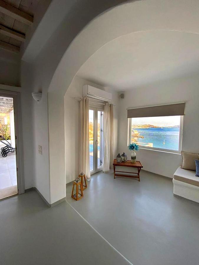 Elisseos Luxury Mykonos Villa With Private Pool & Deluxe Studios Mykonos Town Extérieur photo